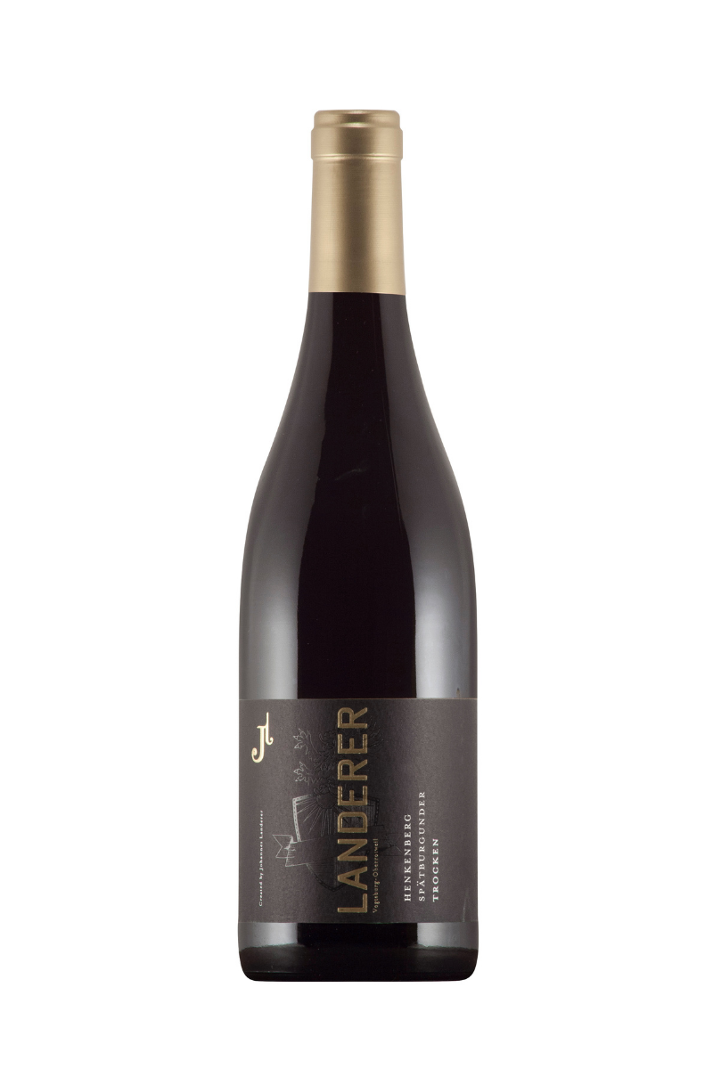 2018 henkenberg spätburgunder trocken, weingut landerer, kaiserstuhl